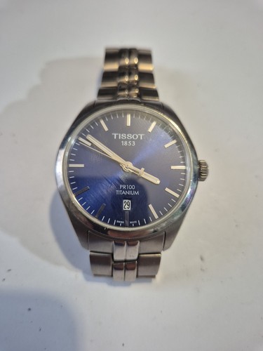Men tissot classic pr100 blue - classic,