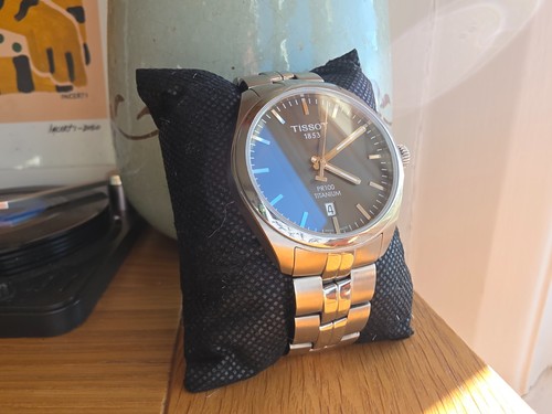 Tissot 100 anthracite - anthracite, men's
