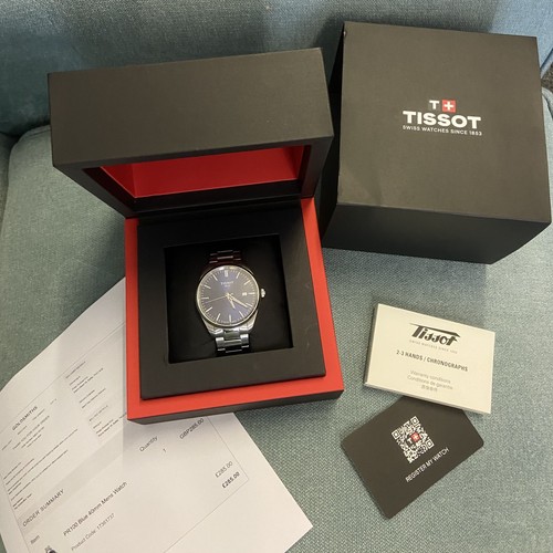 Tissot 100 40mm blue dial - pr,