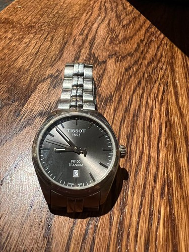 Tissot 100 anthracite men - anthracite, men's