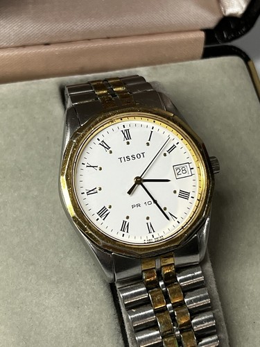 Men tissot pr100 two tone - men's,