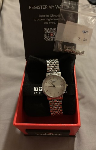 Tissot stainless steel gents - steel,