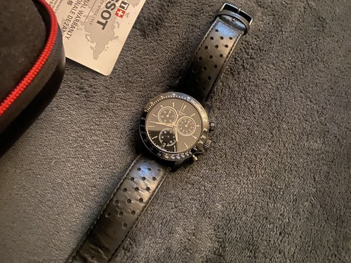 Tissot men black watch - v8,