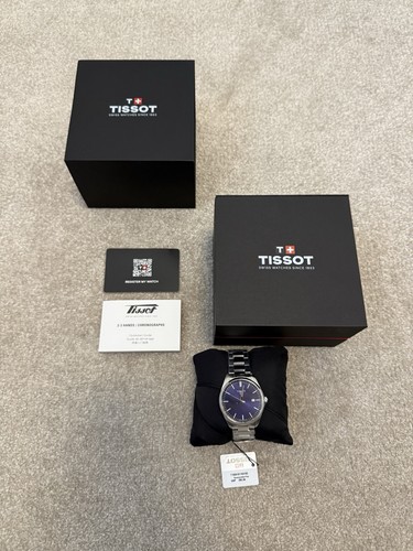 Mens blue tissot pr100 - mens,